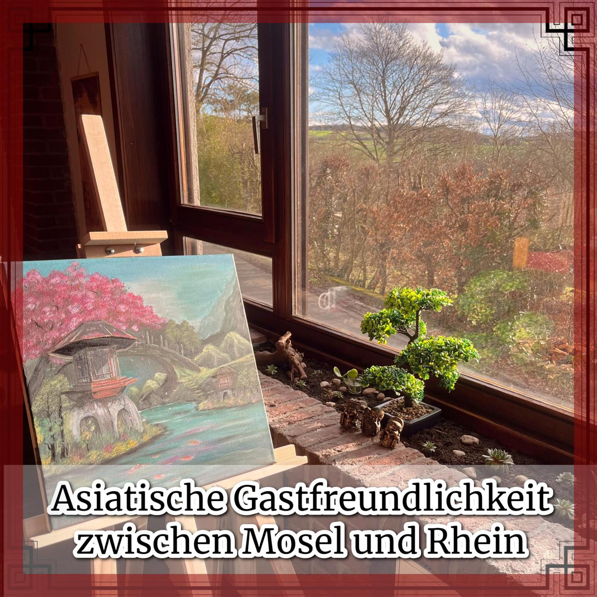 Smallsaigon Apartment Mit Guter Anbindung Zwischen Mosel Und Rhein Leiningen Bagian luar foto